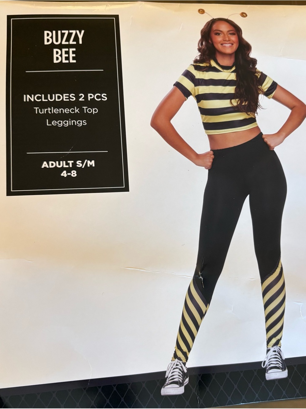 Modern Hero buzzy bee costume adult S/M 4-8